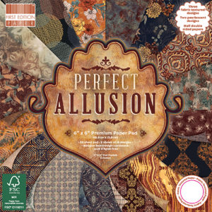 Набір паперу Perfect Allusion, 15×15 см, First Edition, FEPAD175