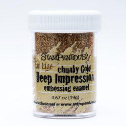 Пудра-емаль для ембосінгу Chunky Gold, 19 грам, Stampendous, FREG046