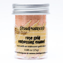 Пудра-емаль для ембосінгу Rose Gold, 25 грам, Stampendous, FREG049