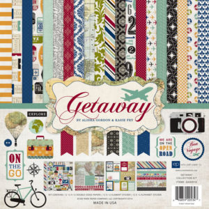 Набір паперу Getaway, 30х30 см, Echo Park, GA63016