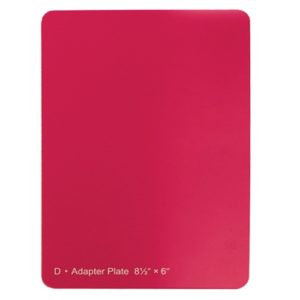 Аксесуари для машинки – Grand Calibur Junior Raspberry Spacer Plate 8.5 x 6, GC-012