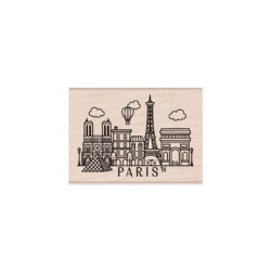 Штамп гумовий Destination Paris, Hero Arts, H6194