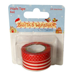 Паперовий скотч Santa’s Workshop – Reds, Helz Cuppleditch, HCXWT03
