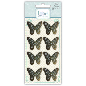 Металеві прикраси Charms – Butterfly, Lillibet, Hallmark Cards, HMMC001