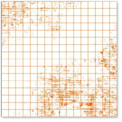 Оверлей 3/4" Graph HO608 30x30 Orange Overlay, HO608