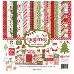Набір паперу I Love Christmas, 30х30см, Echo Park, ILC114016