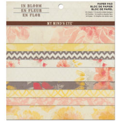 Набір паперу In Bloom, 15х15 см, My Mind’s Eye, INB6X6