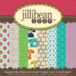 Набір паперу Neopolitan Bean Bisque, 15х15 см, Jillibean Soup, JBPP813