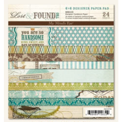 Набір паперу Breeze (Lost and Found 2), 15х15 см, My Mind’s Eye, LF2102