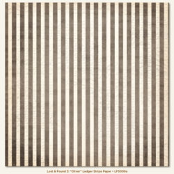 Аркуш картону Oliver - Ledger Stripe, My Mind’s Eye, 5 аркушів, LF3009