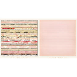 Аркуш картону Collage Stripe, My Mind’s Eye, 5 аркушів, LF3037