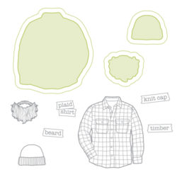 Ножі + штампи Plaid Shirt, Richard Garay, LJSD-004