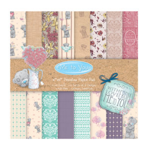 Набір паперу Me to You, 15х15 см, Dovecraft, MTYDP001