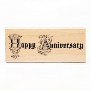 Штамп гумовий FLOURISH ANNIVERSARY, Stampendous, N248-C