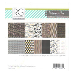 Набір паперу 15х15 см, Noteworthy, Richard Garay, NWPP-001