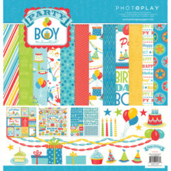 Набір паперу Party Boy, 30х30см, PhotoPlay, PB2168