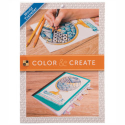 Книжка для розмальовування Color & Create Stack: World Traveler, DCWV, PS-002-00022