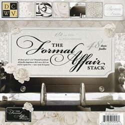Набір паперу Formal Affair, 30х30 см, DCWV, PS-005-00107
