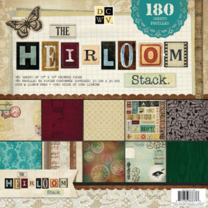 Набір паперу Heirloom, 30x30 см, DCWV, PS-005-00196