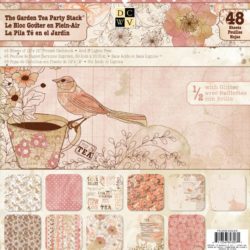 Набір паперу Garden Tea Party, 30х30 см, DCWV, PS-005-00225
