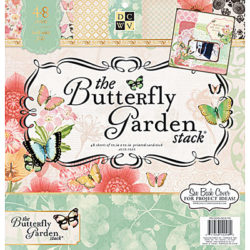 Набір паперу Butterfly Garden, 30х30 см, DCWV, PS-005-00270