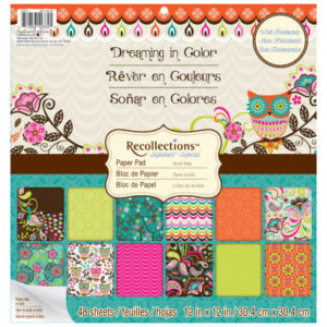 Набір паперу Dreaming in color, 30х30 см, Recollections, PS-005-00273