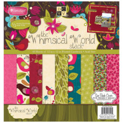 Набір паперу Whimsical World, 30х30 см, DCWV, PS-005-00298