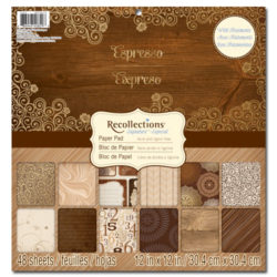 Набір паперу Espresso, 30х30 см, Recollections, PS-005-00329