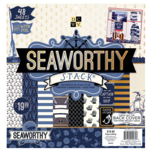 Набір паперу Seaworthy, 30х30 см, DCWV, PS-005-00436