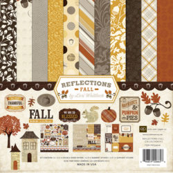 Набір паперу Reflections Fall, 30х30 см, Echo Park, RF53016