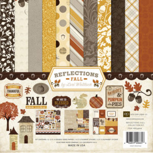Набір паперу Reflections Fall, 30х30 см, Echo Park, RF53016