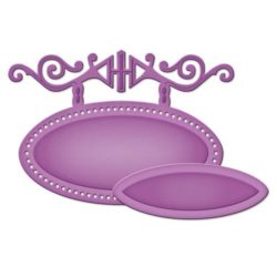 Ножі Ornamental Tags Three, Die D-Lites™, Spellbinders, S2-034