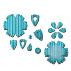 Ножі Crafty Flower Six, Spellbinders, S2-173