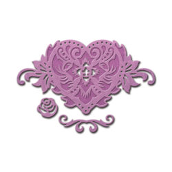Ножі Floral Heart Accent, Spellbinders, S3-216