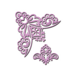 Ножі Victorian Bow Corner, Spellbinders, S3-220