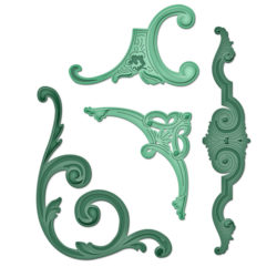 Ножі Gold Corbels and Accents, Spellbinders, S4-432