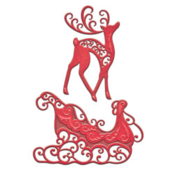 Ножі Reindeer And Sleigh, Spellbinders, S4-551