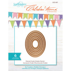 Ножі Pierced Ovals, Celebra’tions™, Spellbinders, SCD-007