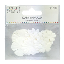 Набір квітів White, Simply Creative, SCFLW003
