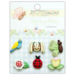 Ґудзики Spring Garden, Buttons Galore, SF109