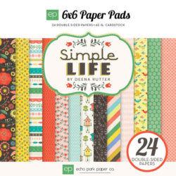 Набір паперу Simple Life, 15х15см, Echo Park, SL68023