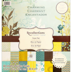 Набір паперу Charming, Recollections, 30×30 см, SS48CH