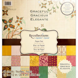 Набір паперу Graceful, Recollections, 30×30 см, SS48GR
