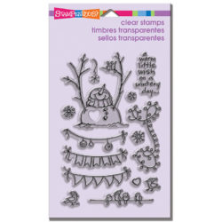 Штампи акрилові  Snowman Banners, Stampendous, SSC1185
