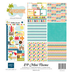 Набір паперу Sunshine Mini Theme, 30х30 см, Echo Park, SW105