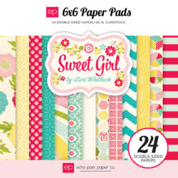 Набір паперу Sweet Girl, 15х15 см, Echo Park, SWG43023