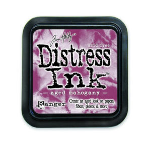Штемпельна подушечка Distress Aged Mahogany, Ranger, TIM21407