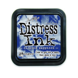 Штемпельна подушечка Distress Chipped Sapphire, Ranger, TIM27119