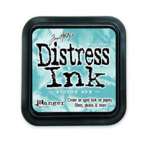 Штемпельна подушечка Distress Stormy Sky, Ranger, TIM27171