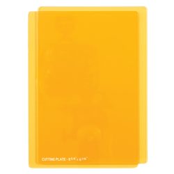 Прозорі оранжеві пластини для різання для машинки Platinum, TO-0157
